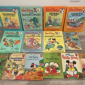 Lot of 14 Walt Disney Beginner Reader Books